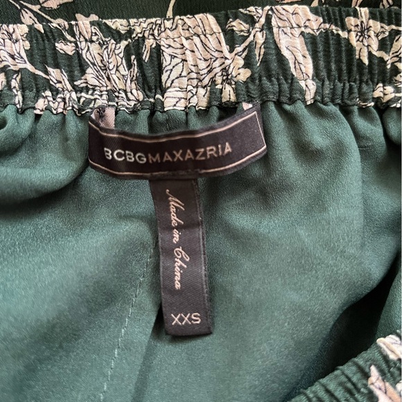 Forest Green Floral Skirt - Picture 8 of 8